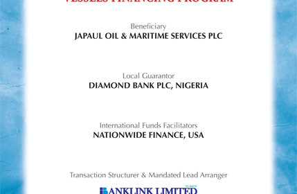 Japaul Oil & Maritime Services Plc